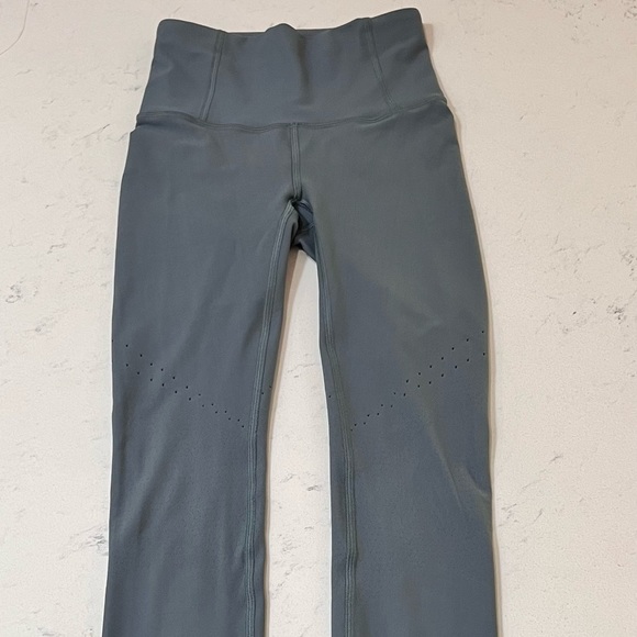 Lululemon Athletica Blue Charcoal 27” Leggings - Picture 9 of 11